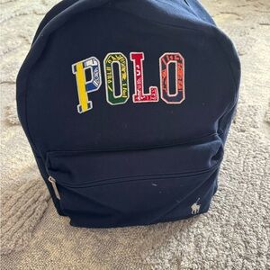 Polo by Ralph Lauren Navy Zip-Top Fragrance Pouch with Metal Pull